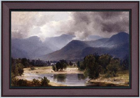 framed  Asher Brown Durand View of the Shandaken Mountains, Ta3078-1